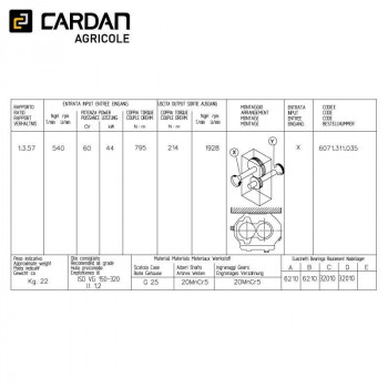 Le modèle de Boitier multiplicateur hydraulique ZBM6071.311.035-BIMA - ZBM6071.311.035-BIMA