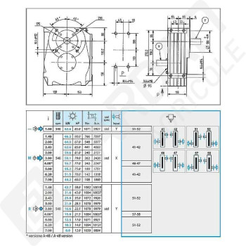 Le modèle de Boitier A-4A-603203-COMER - A-4A-603203-COMER