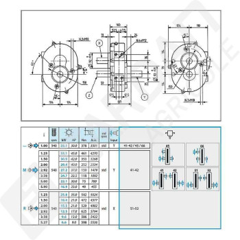Le modèle de Boitier A-624A-624012-COMER - A-624A-624012-COMER