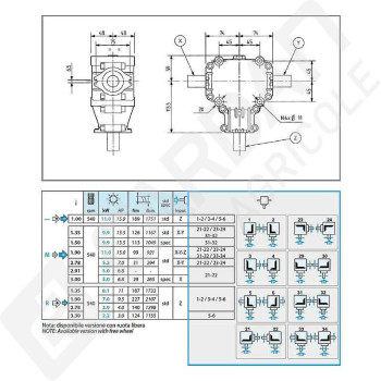 Le modèle de Boitier L-25A-124011-COMER - L-25A-124011-COMER