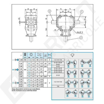 Le modèle de Boitier L-25A-124022-COMER - L-25A-124022-COMER
