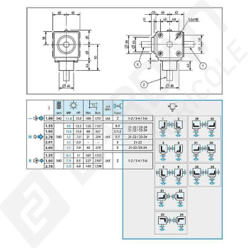 Le modèle de Boitier L-5A-104000HL-COMER - L-5A-104000HL-COMER