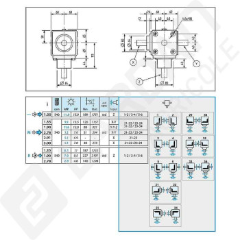 Le modèle de Boitier L-5A-104016-COMER - L-5A-104016-COMER