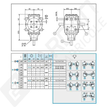 Le modèle de Boitier T-269A-269233-COMER - T-269A-269233-COMER