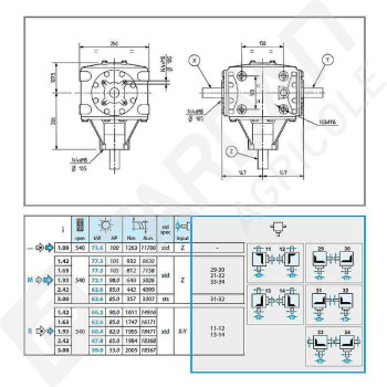 Le modèle de Boitier T-269B-926922120-COMER - T-269B-926922120-COMER
