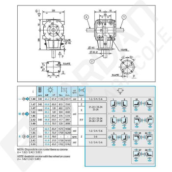 Le modèle de Boitier T-290A-290017-COMER - T-290A-290017-COMER
