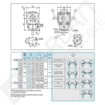Le modèle de Boitier T-290A-290755-COMER - T-290A-290755-COMER