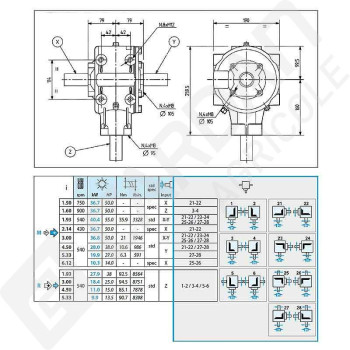 Le modèle de Boitier T-304A-43509304775-COMER - T-304A-43509304775-COMER