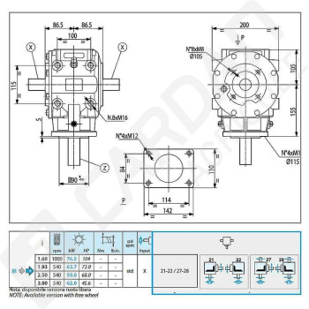 Le modèle de Boitier T-312A-312689-COMER - T-312A-312689-COMER