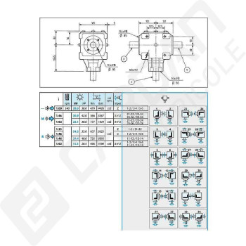 Le modèle de Boitier TB-27J-267872-COMER - TB-27J-267872-COMER