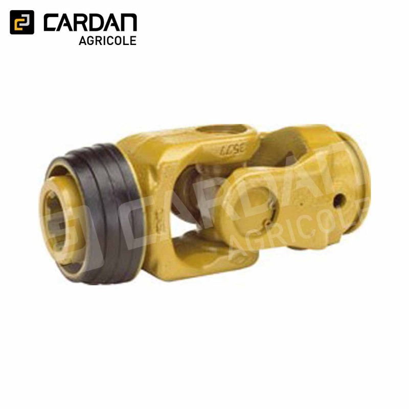 Joint de cardan Walterscheid complet tube citron 34,5x40 13/8 Z6