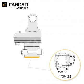 Le modèle de Limiteur à boulon de rupture Walterscheid KB61/20 57.128.18 / 1332024 - LB199P-WALTERSCHEID