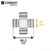 Croisillon de cardan CRO048607 - 31x88,2
