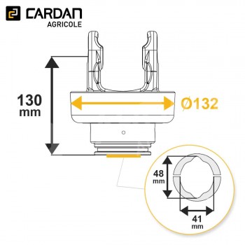 Le modèle de Roue libre Walterscheid IFM/R 56.104.45 / 1137864 - RL05/TC050/2-WALTERSCHEID