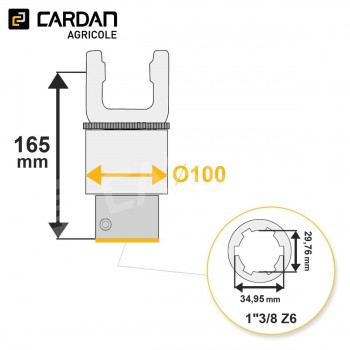 Le modèle de Roue libre Magdalena 30,2x92 - 1-3/8 Z6 - Gauche - RLC07RG-MAGDALENA