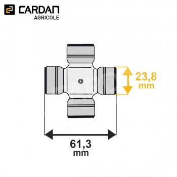 Le modèle de Croisillon de cardan agricole C03W-BENZI - 23,8x61,3 - C03W-BENZI