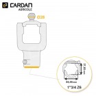 Machoire grand angle Bondioli SFT S7 5110G0461