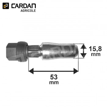 Le modèle de Boulon conique Walterscheid 65.12.11 - BC651211-WALTERSCHEID