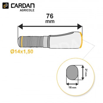 Le modèle de Boulon conique Benzi 1-3/4 Z6 - Z20 - SYBC34-BENZI