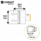 Limiteur auto débrayable Bondioli 6WE159037R