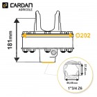 Limiteur à frictions Bondioli série SFT - 663L58504R