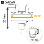 Limiteur à frictions Bondioli série SFT - 658L66338R