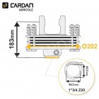 Limiteur à frictions Bondioli série SFT - 635M58538R