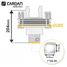 Limiteur à frictions Bondioli série SFT - 667N66203R