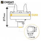 Limiteur à frictions Bondioli série SFT - 658S66304R