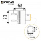 Limiteur auto débrayable et roue libre Bondioli 6WN481004R