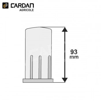 Le modèle de Protège prise de force Benzi 1-3/8 - BP17/20-BENZI
